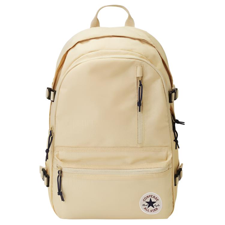 New Converse Straight Edge Polyester Backpack Large Unisex Apricot UA5797-X8I