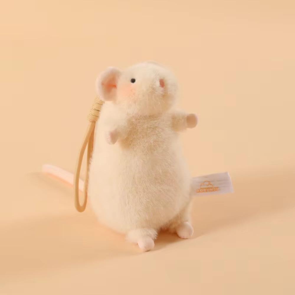 15/21CM Rat Plush Toys Bag Charn Mouse Pendant Cartoon Stuffed Mouse Doll  Kids Toy