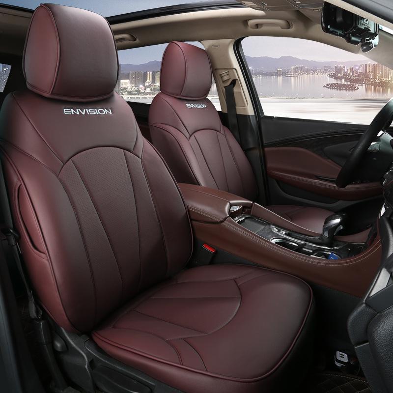 Buick Encore All-Season Leather Car Seat Cover with Original Texture, Full Surround, Custom Fit