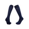 Non-Slip Breathable Football Socks - Solid Color, Sweat-Wicking, Adult Long Sports Socks