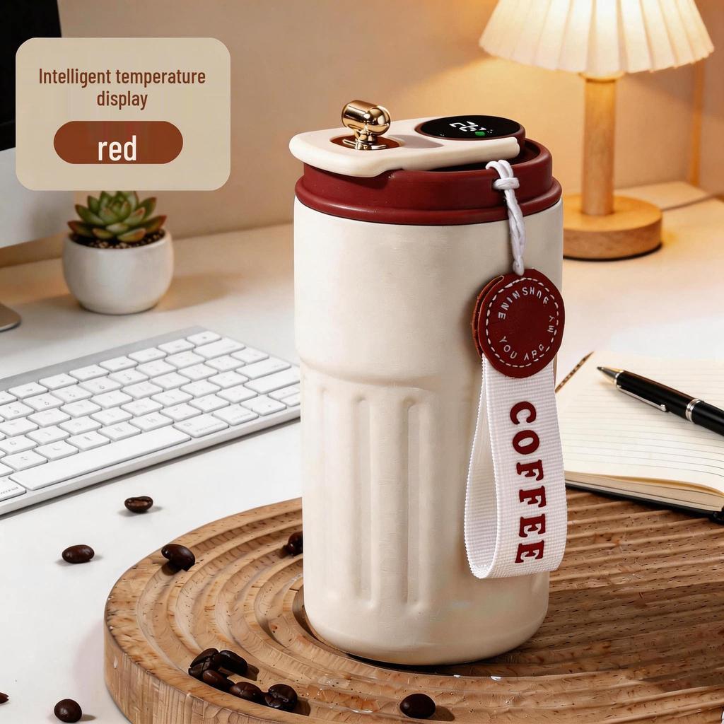 Custom Logo Stainless Steel Insulated Coffee Cup - Corporate Meeting Souvenir & Business Gift