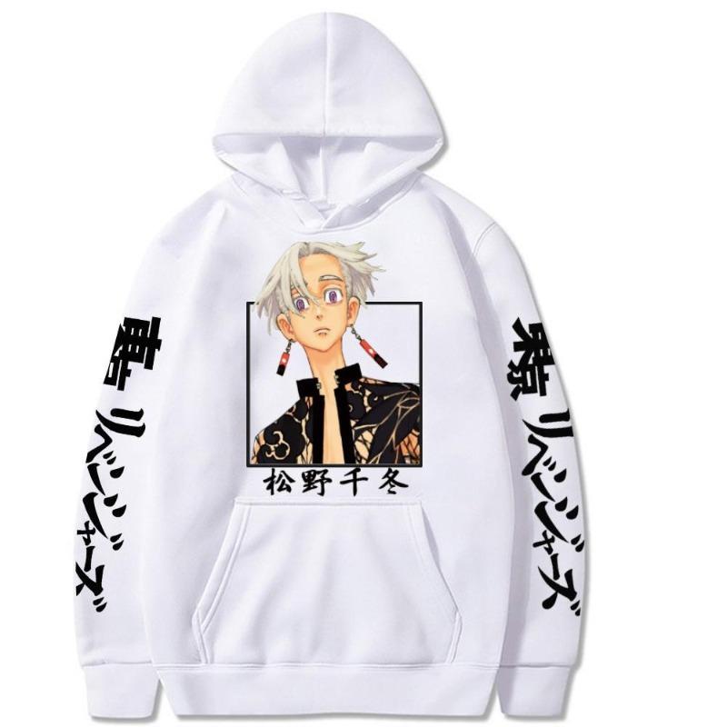 TokyoRevengers Izanagi Kurokawa Hoodies Men Fashion Long Sleeve Sweatshirts Women Streetwear Pullovers Sudaderas