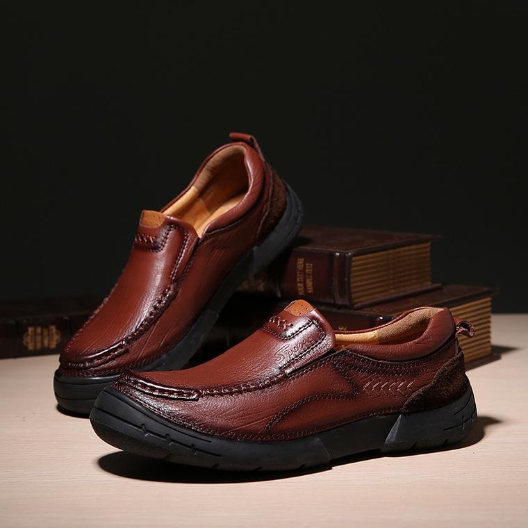 Buy Shoes Jeep Handmade First Layer Leather Daily Casual Shoes Buy Shoes Jeep Handmade First Layer Leather Daily Casual Shoes