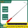 Magnetic Pickup Tool with Bent Rod and Screw Retrieval