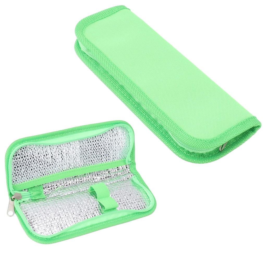 Insulin-Tragetasche Tragbarer Reiseorganizer Kühltasche für Diabetes mit Reißverschluss Typ 1