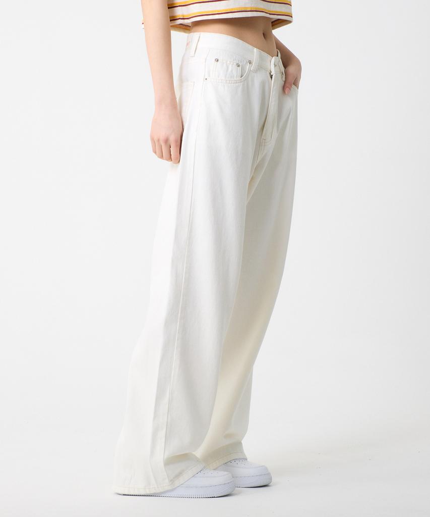 UNKNOWN PLANET Daily Cotton Pants White