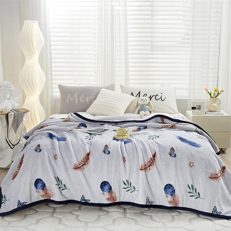 

Belle Anna Cloud Mink Fleece All-Season Blanket