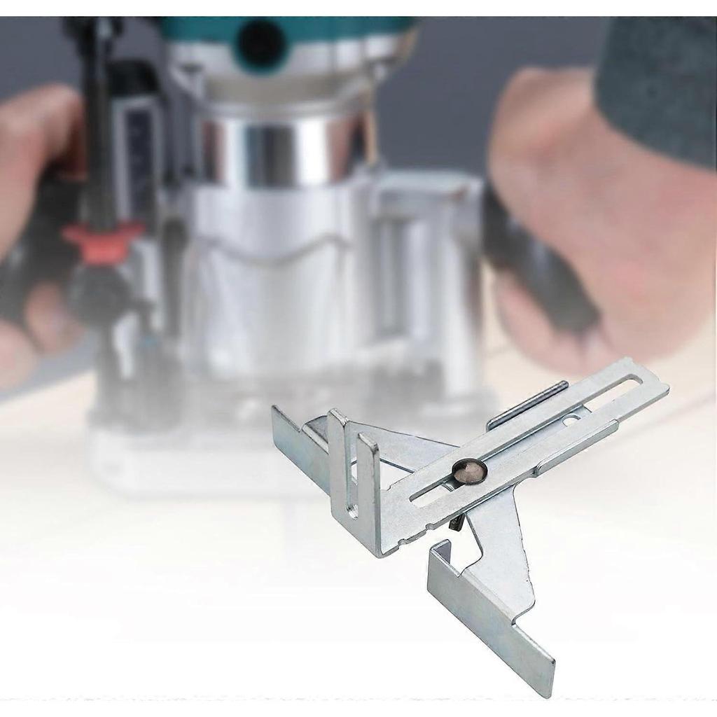 Router Edge Guide Trimmer Straight Guide Steel Guide Wheel Bracket Supplies