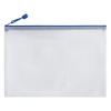 Transparent A4 Zipper Bag - Large Capacity, Waterproof Document Storage for Students