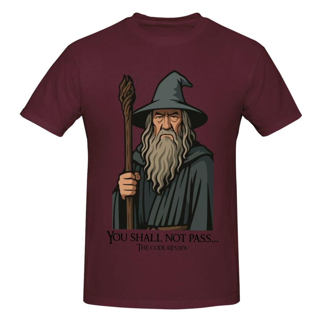 Gandalf You Shall Not Pass Llords Of The Rrings Movie Trending T Shirts Graphic Y2k Unique Customized Unisex Wounisex Tshirt Tops