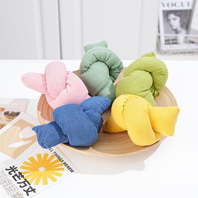 Popular Multi-color Pet Toys Knotted Plush Toys Containing Catnip Cat Toys Interactive Play Pet Products