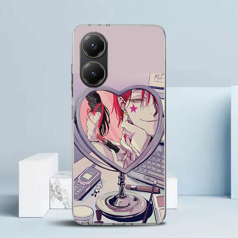Huner X-Hunters Hisoka Phone Case For Xiaomi Poco F7 Ultra X5 X6 X7 Pro M7 Redmi 15C 15 13C 13 12C 12 10C 10 10A 9 9C 9A 9T Cove