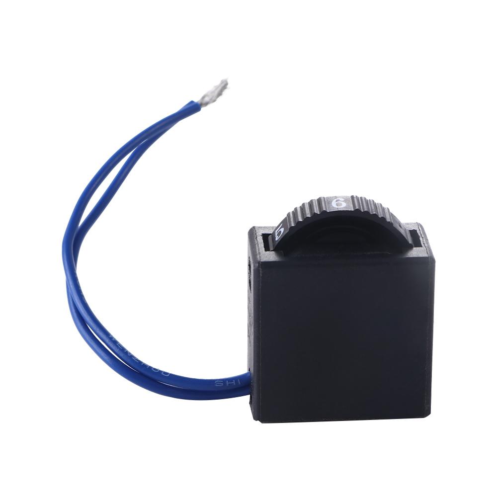 

250V Professional Grinder Speed Switch Regulator Power Tool Controller Switch Speed Regulation Speed Switch Saw Speed Switch чорний