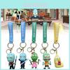 Creative Cartoon Alien Keychain Pvc Keyring For Fun Gift Ideas Unique Modern Art Style