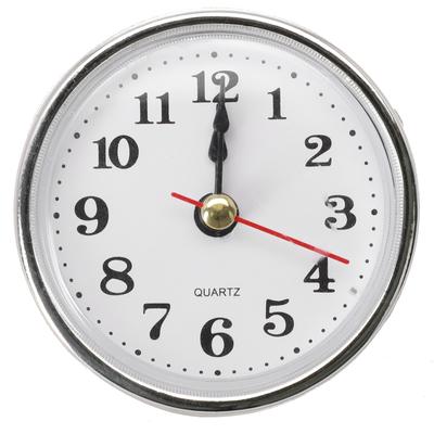 Accessories Quartz Clock Insert Clear Lens DIY Gold Colored Trim Parts