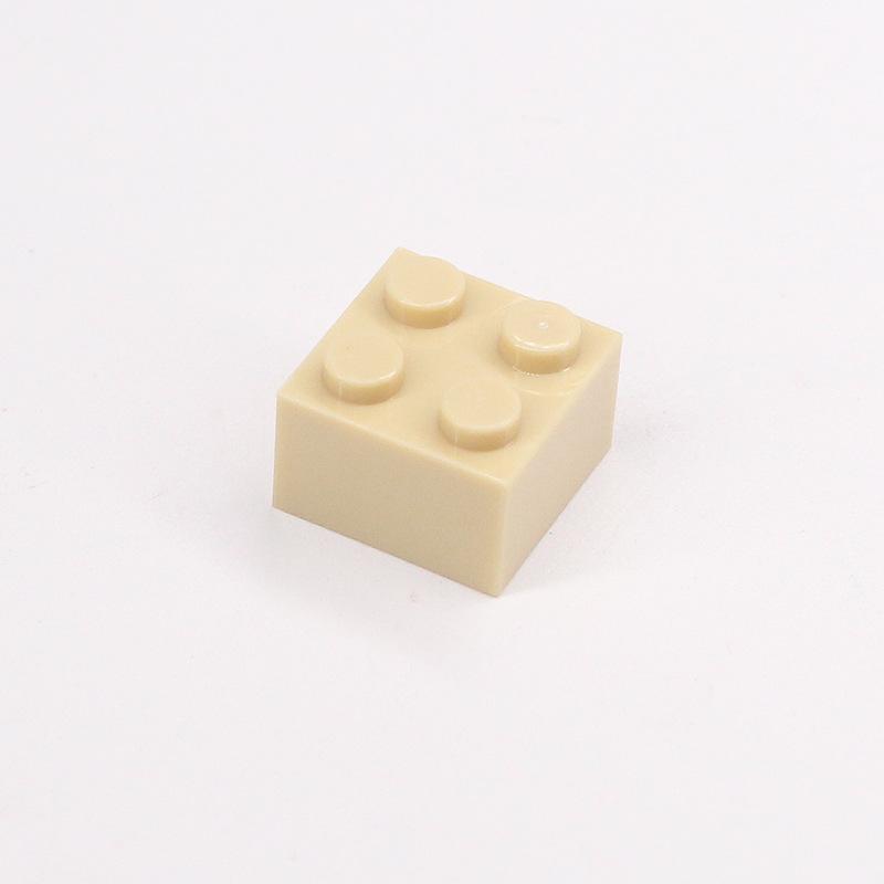 Small particle assembly building block accessories brick 2x2 basic parts toy