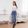 Moda Feminina Europeia e Americana Tendência Verão 2026 Calça Jeans Reta