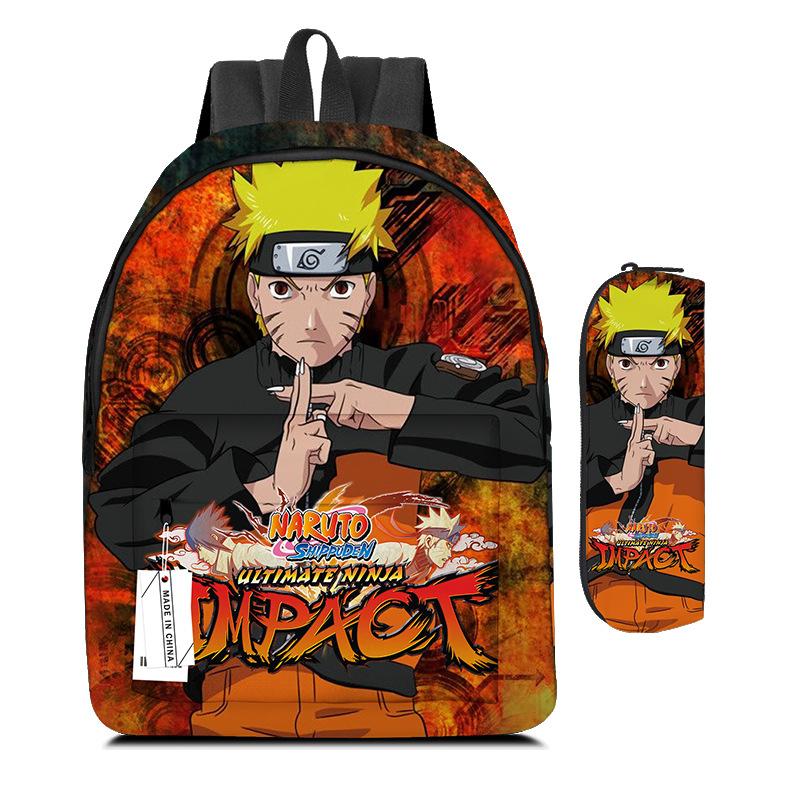 Elementary School Naruto Schoolbag Children's Backpack Boys 123rd To 6th Grade Girls Backpack