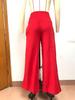 Cross2026 Women's Comfortable Cotton Linen Mid-Waist Long Pants - Casual Spring European American Style
