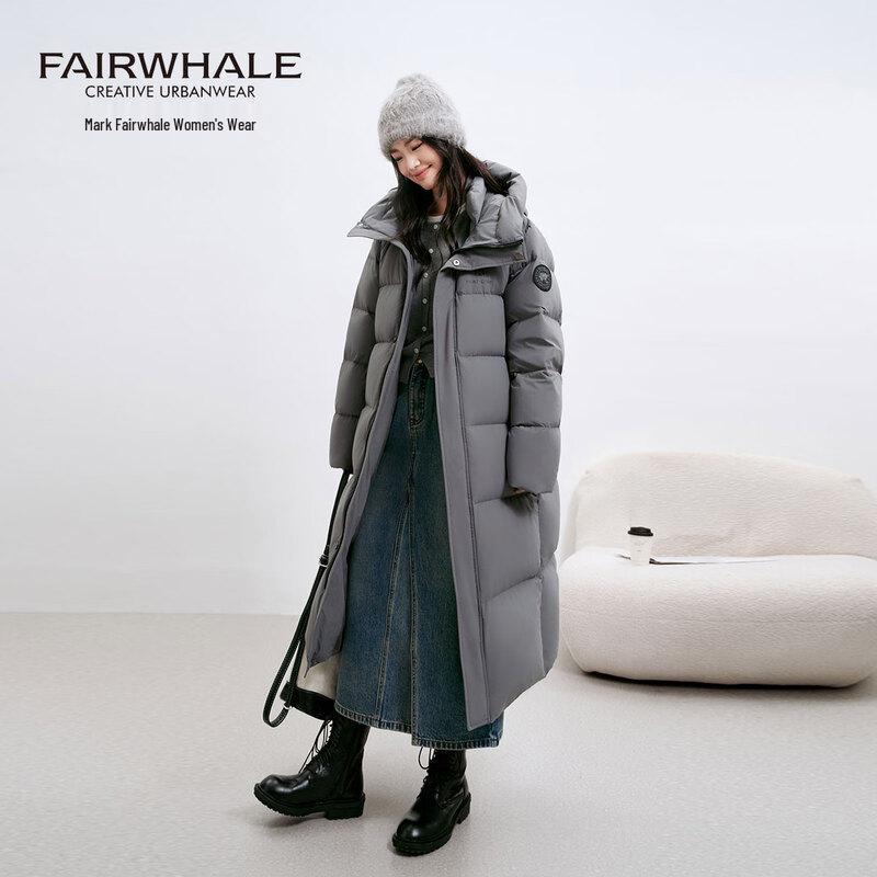 Mark Fairwhale Women's 2025 Winter Long Hooded Down Jacket