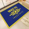 Games V-Vault T-Tec Logo Entrance Door Mat Washable Non-Slip Living Room Sofa Chairs Area Mat Kitchen Welcome Doormat