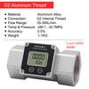 Digital Turbine Flow Meter Stainless Steel 1 1.5 2 Inch Electronic Water Urea Flowmeter with LCD Display Totalizer
