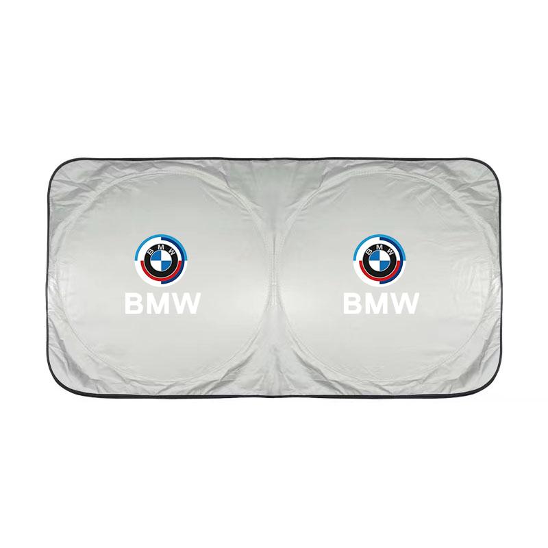 Car Front Window Sunshade Cover Parasol Windshield Sun Visor Sunscreen For BMW iX1 i7 F07 F48 F39 F34 F40 F45 F46 G30 Stickers WS4