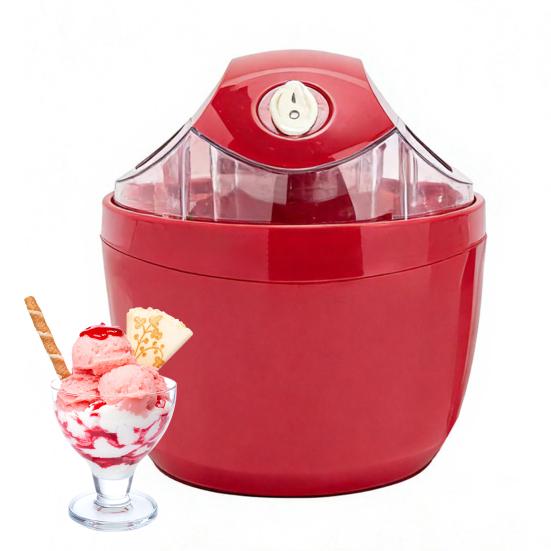 Ice Cream Making Machine Electric One-Touch Ice Cream Maker for Homemade Ice Cream Sorbet Yogurt Easy To Clean Family Dessert Maker Kitchen Essential