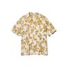 UNIQLO SS23 Pullover Leaf Print Short Sleeve Shirt Men shirts 458352-01