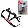 Snowboard Training Harness Black Nylon Material Adjustable Controlling Speed Auxiliary Toddler Skiing Harness