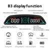 Smart Digital Meter HUD B3 Obd2 Display Multifunction Speedometer Tachometer RPM Water Temp Volt Fuel Consumption Security Alarm