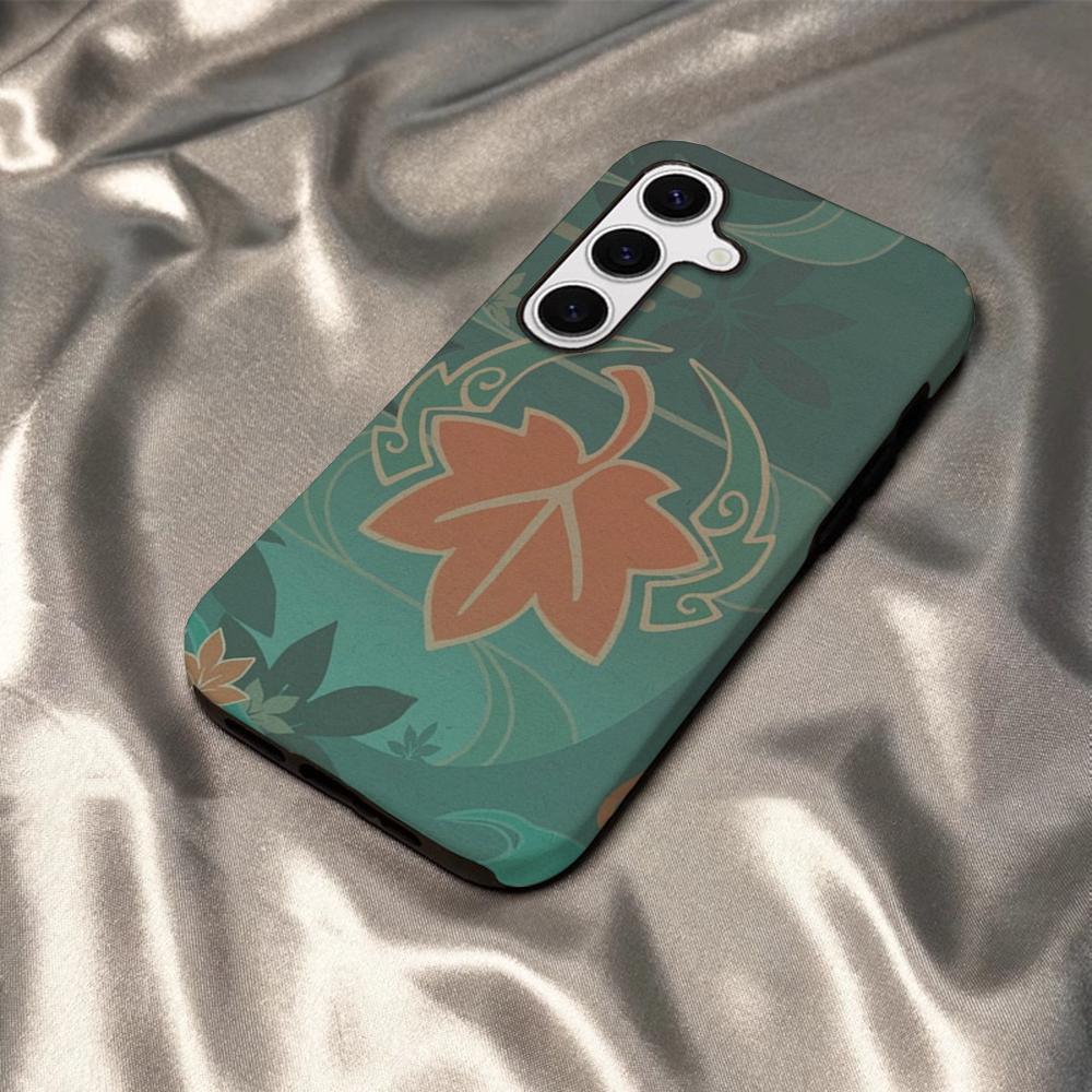 Game Genshin Impact Phone Case For Samsung S25 S24 S23 S22 S21 Plus Ultra A56 A36 A26 A16 Glossy HD Hard PC Cover