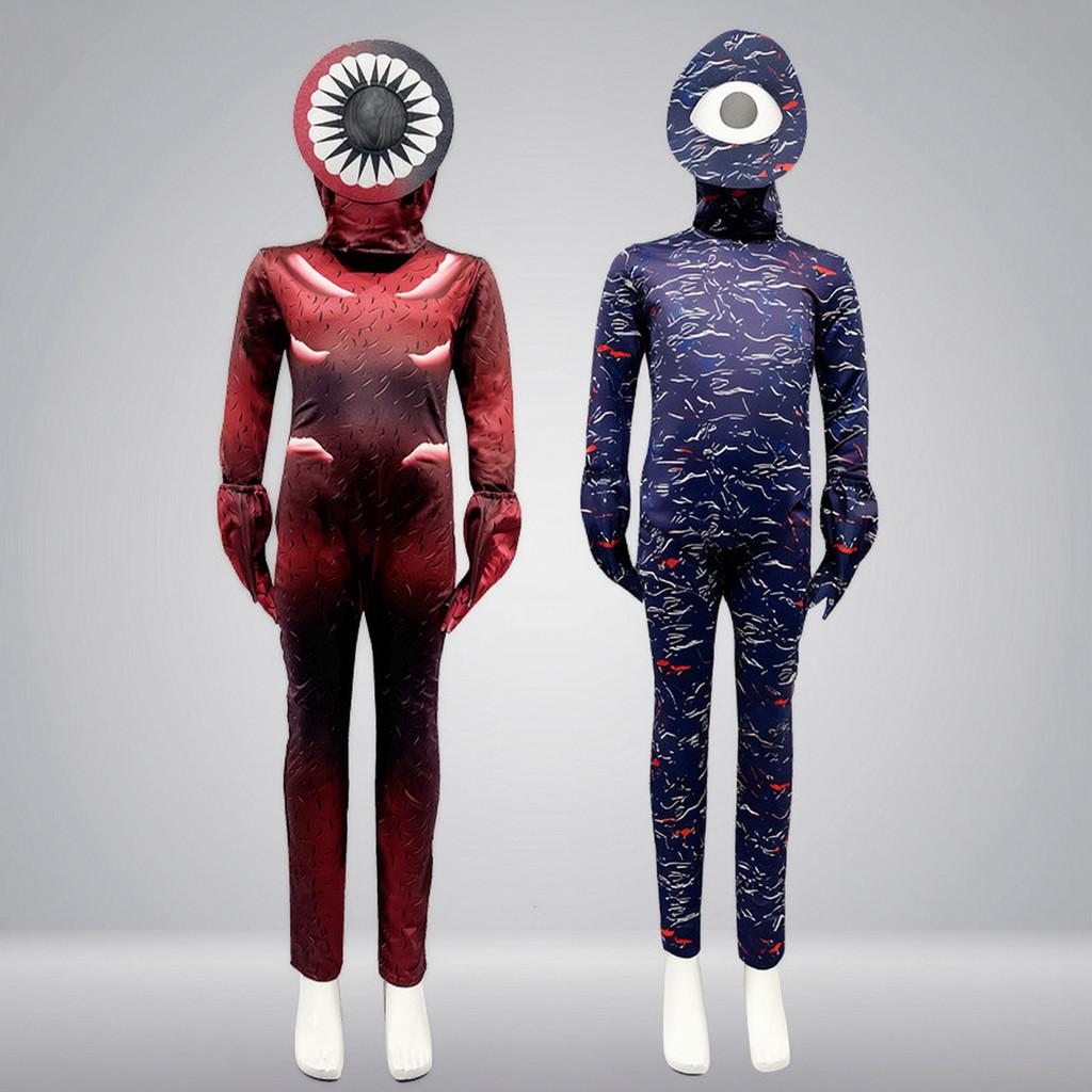 Roblox Doors Seek And Figure Cosplay Suit With Oneeyed Or Big Mouth Design For Teens And Children