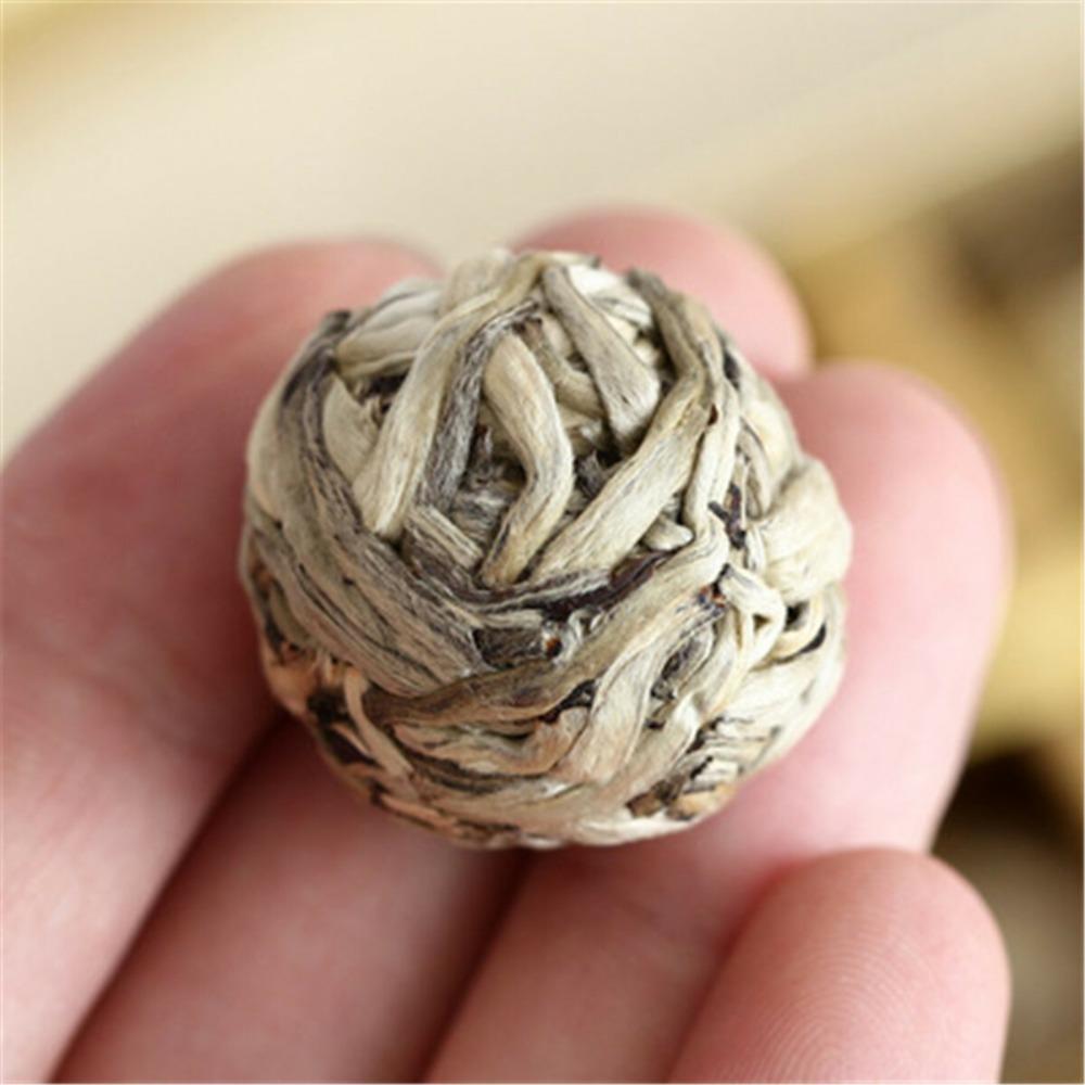 

White Tea Ball Handmade Silver Needle Loose Leaf Natural Health Drink 4Pcs