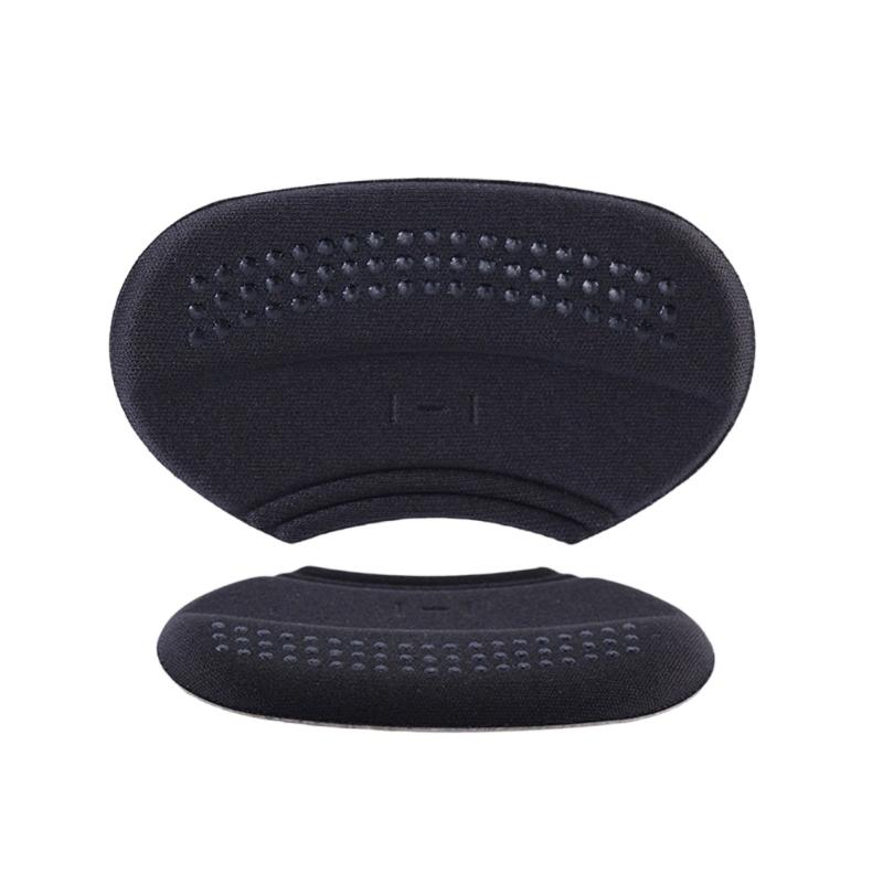 10 Pairs Adhesive Heel Cushions for Oversized Shoe Blisters Prevention Heel Grips Pad for Men Women Leather Shoe