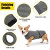 Breathable Dog Surgery Recovery Suit,Dog Recovery Onesie After Spay Abdominal Wounds, Anti Licking Cone E-Collar Alternative