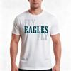 Fly Eagles Fly Tshirt Summer Casual Cotton Tee Oversized Streetwear Tops Vintage Graphic Print Loose Fit Short Sleeve