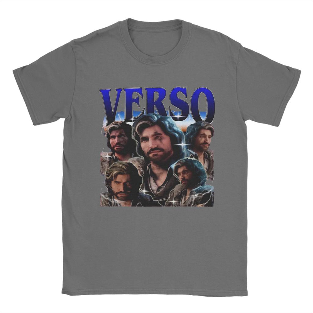 Unisexs Womens Verso Expedition 33 Vintage T Shirt 100 Cotton Graphic Printed TShirt  Top Clothing