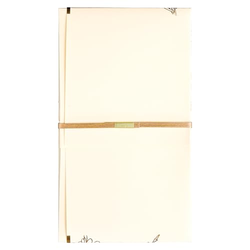 Maruai Wedding Gift Envelope, Western Style, Floral Design, Cream, 1 Piece, Ki8C