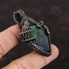 Azurite Malachite Copper Pendant Copper Wire Wrapped Pendant Gemstone Jewelry Pendant For Women Handmade Copper Jewelry Best Design Pendant