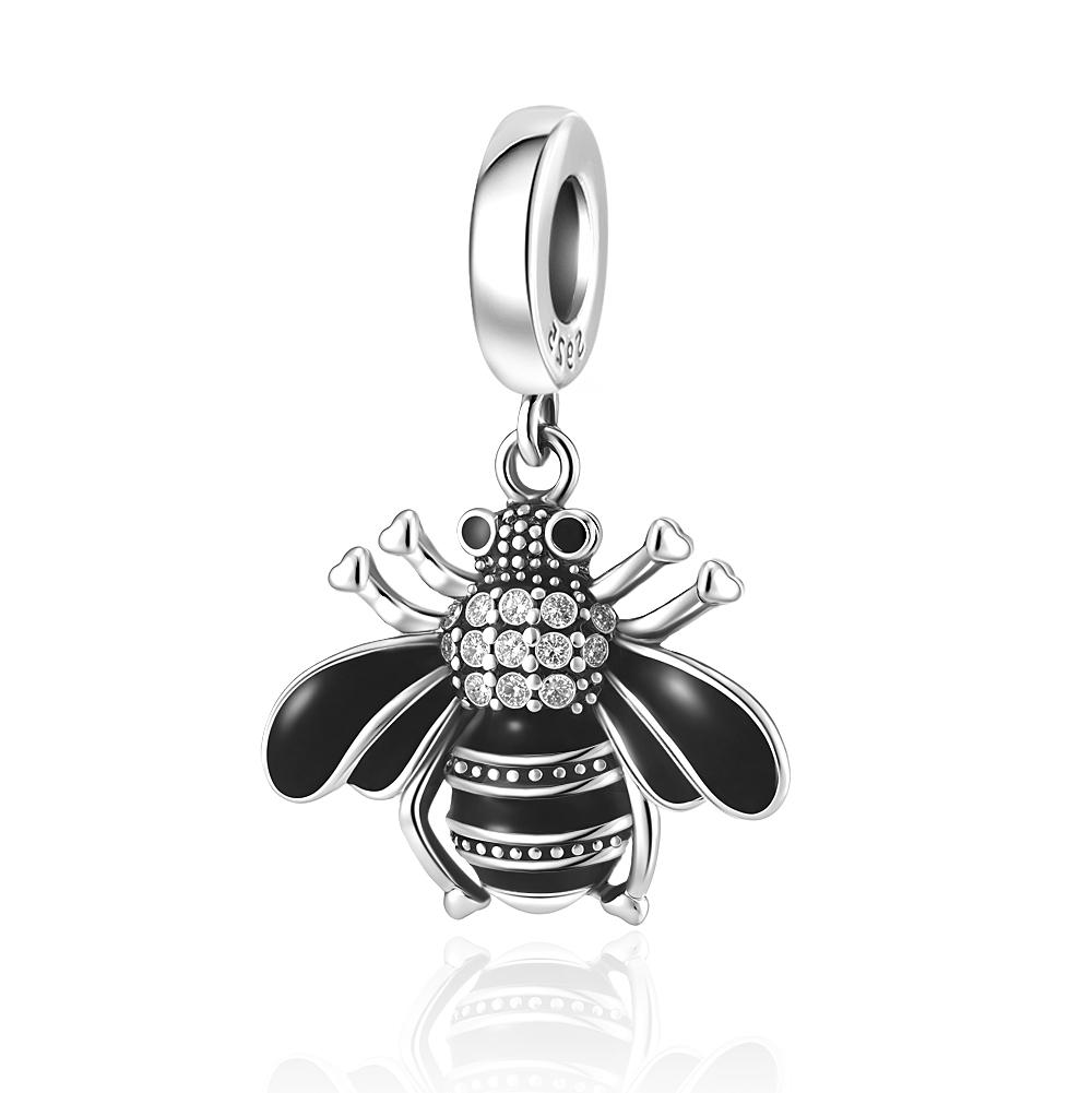 New Copper Dinosaur Frog Penguin Dog Dumbbell Charm Talisman Beads Fit For Original Diy Bracelet Fashion Women'S Jewelry