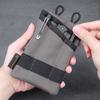 Portable Compact Pocket Organizer Pouch Wear-resistant Bag for Camping Hiking Mountaineering Outdoor Sports Purse