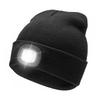 Unisex Beanie LED Flashlight Hat Warm Comfortable Woolen Yarn LED Hat with Light for Outdoor