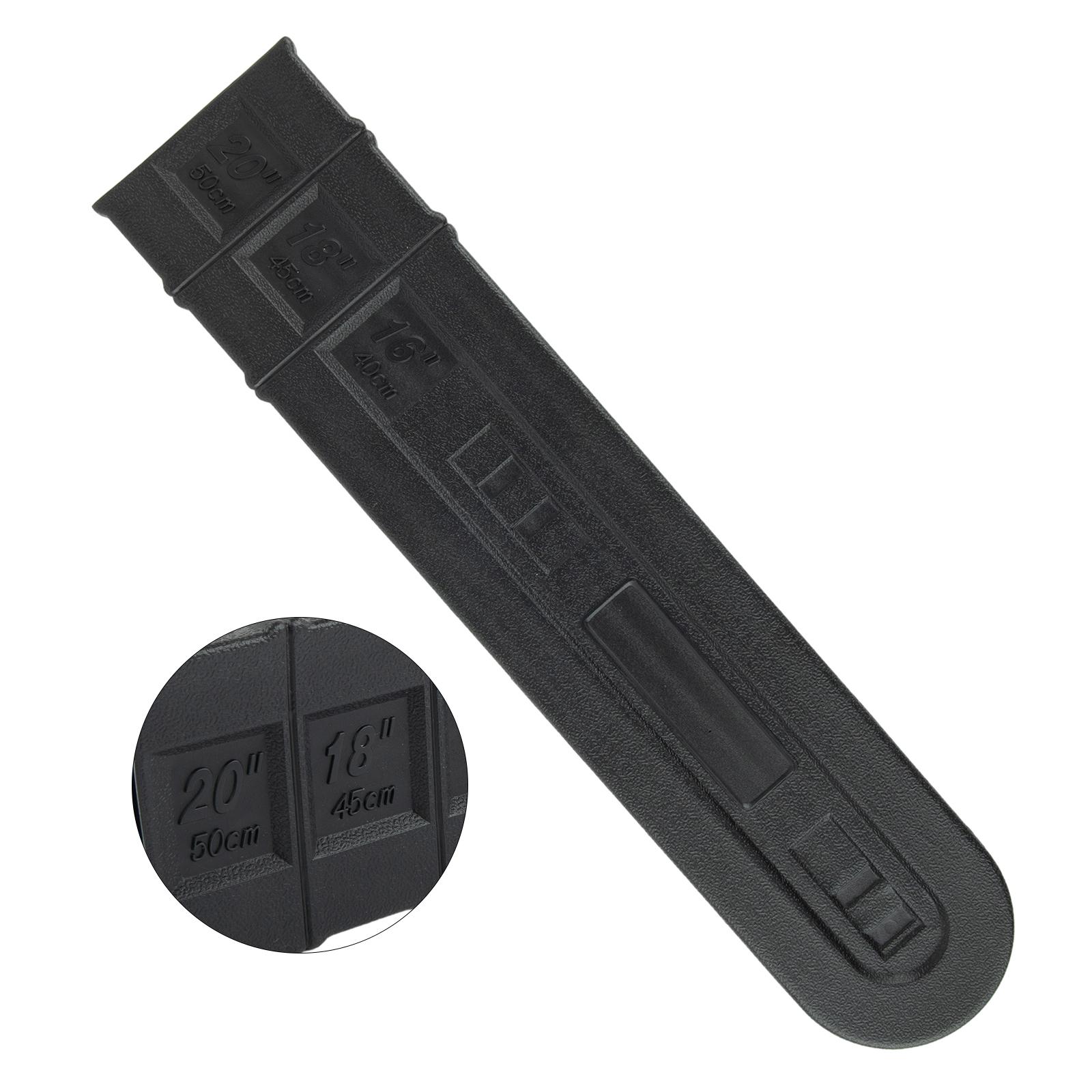 

Part Chainsaw Bar Cover Tool 20 Plastic Black Scabbard Protector Guide