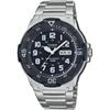 Analog Watch Mrw 200hd 1bv Men S Cheap CaSio Metal Band Black