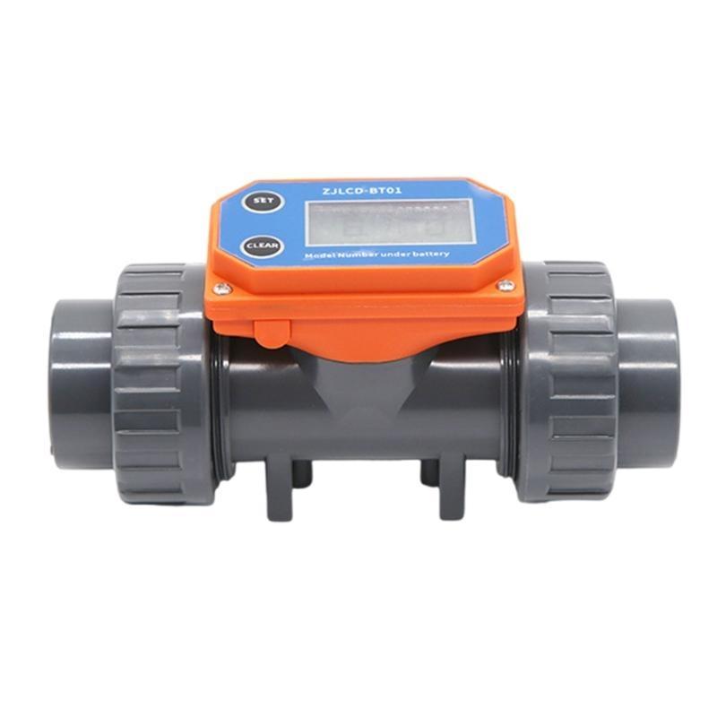 652F PVC Electronic Flowmeter Suitable For Accurate Liquid Measurement In Irrigation And Methanol Water Purification Systems