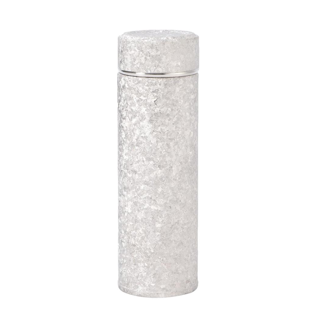 Pure Titanium Thermal Mug - High-End Straight Body Tea Cup with Portable Infuser, Luxury Business Gift Box Set.