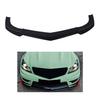 3 SZTUKI Wargi Przedniego Zderzaka Wysokowytrzymały Spoiler Wargi Zderzaka Splitter Zestaw Nadwozia dla Klasy C W204 Facelift C63 2011-2014