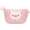 Skater Flat Pouch Going Out Accessory Case Gusseted Pompon's Pig ZFP1-A