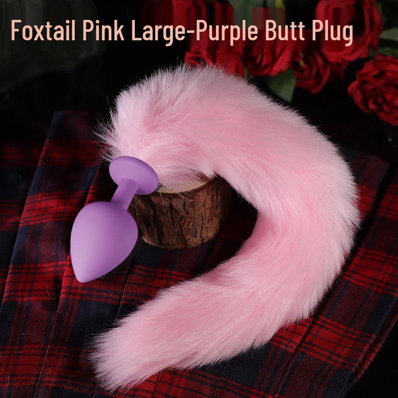 Fox Tail Mini Butt Plug - Adult SM Erotic Toy